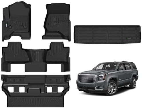 ANBINGO® Floor Mats & Cargo Liner for Tahoe/Yukon 2015-2020(Bucket Seat) by ANBINGO