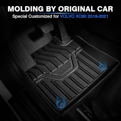 Mixsuper Floor mat for Volvo XC60 2018-2026(Not for Hybrid or PHEV) - Image 2