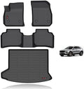 KELCSEECS Floor Mats & Cargo Liner Custom for 2019 2020 2021 2022 2023 2024 2025 2026 Cadillac XT4 All Weather Car Mats TPE Floor Liners XT4 Accessories by KELCSEECS