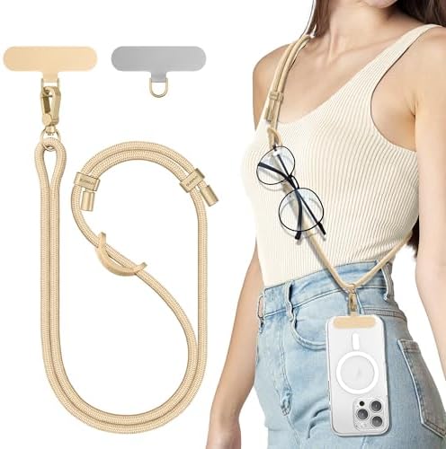 SURPHY Phone Lanyard Crossbody, Phone Strap Crossbody with 2 Tether Tabs by SURPHY