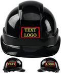 Customized Safety Hard Hat Construction Work Safety Helmet Adjustable Ratchet Suspension Full Brim with Abs Shell Construction hat by YOWESHOP