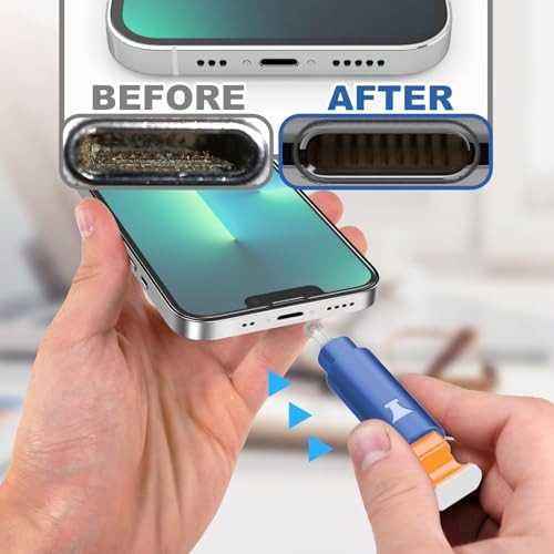 iPhone Cleaning Kit for Charging Port Cell Phone USB C, Dark Blue - Image 3