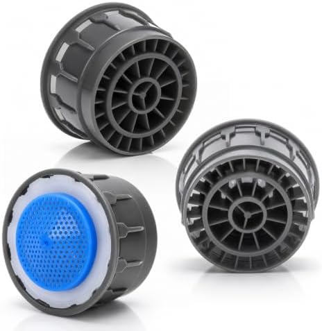 3 Pack Faucet Aerator, 116711 Faucet Aerator 1.5 Gpm for Moen Bathroom Kitchen Sink Inserts Replacement Parts, Replacement Parts Flow Retrictor Insert Replacement Faucet Aerators (black) by Dotshnk