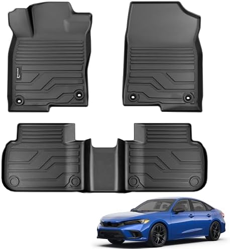 Floor Mats for Honda Civic 2026-2022/ Acura Integra 2023-2026 by Partzer