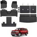 Floor Mats for 2018-2024 Ford Expedition 7-Seat Accessories by GALVAGNITE