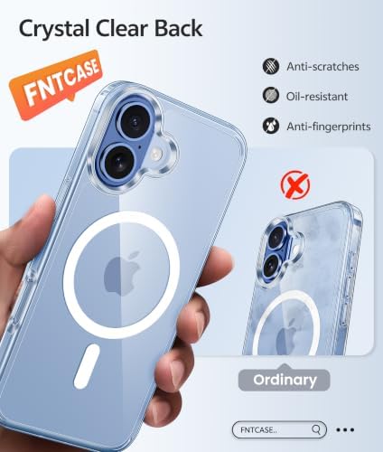 FNTCASE for iPhone 17 Case, Compatible with Magsafe, Glass Screen Protector - Image 6