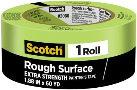 Scotch Rough Surface Painter's Tape 2 Inch Wide, 1 Roll by ScotchBrand
