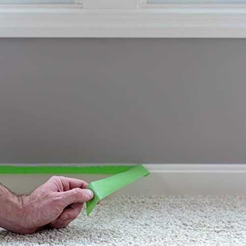 FrogTape Multi-Surface Painters Tape with PAINTBLOCK, 1 Inch Wide (0.94 In. x 60 Yds), Medium Adhesion, Green, 1 Roll (Pack of 2) (1358463) - Image 6