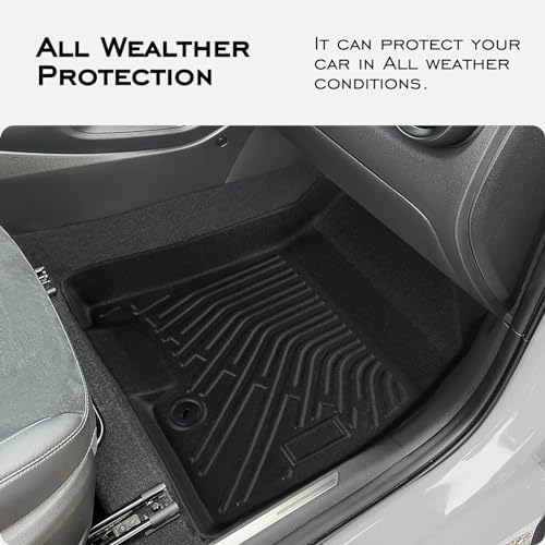 All Weather Floor Mats for Hyundai Kona 2024 2025 2026 (Not for EV) - Image 6