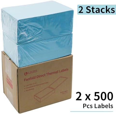 L Liked 4" x 6" Direct Thermal Labels 1000 Shipping Labels Commercial Grade - Image 6