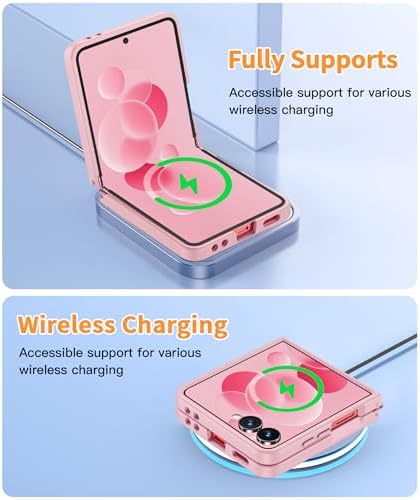 FNTCASE for Samsung Galaxy Z Flip 7 Case, Fit for Magsafe, Screen Protector - Image 6