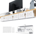 KEEGH 16 in Under Desk Cable Management Tray, Capacity Cable Tary, 3 Pack by KEEGH