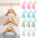 50 PCS Space Saving Hanger - Clothes Connector Hooks, Stacking Space Saver, Plastic Closet Organizers and Storage Extender for Heavy Duty Cascading Connection by Unknown
