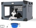 36 Inch Collapsible Soft Dog Crates with 3-Door & Mesh Windows for Travel by Unknown
