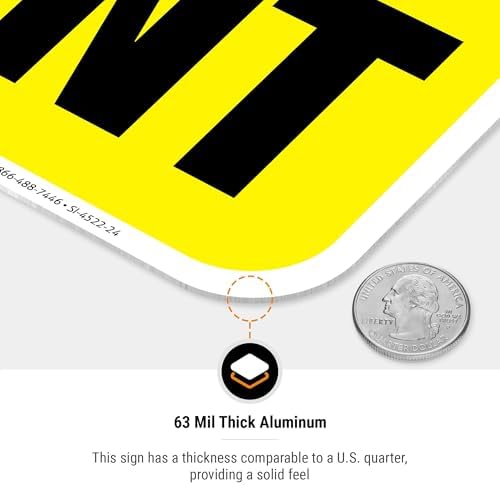 Heavy Equipment Sign, OSHA Caution Sign, - Image 6