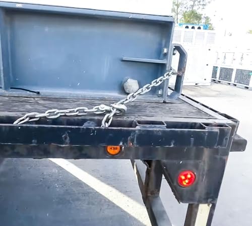 4 Pack 5/16 Inch x 20 FT Grade 70 Binder Chain with Clevis Grab Hooks - G70 Transport Tow Chain - 4,700 Lbs Working Load Limit - Image 6