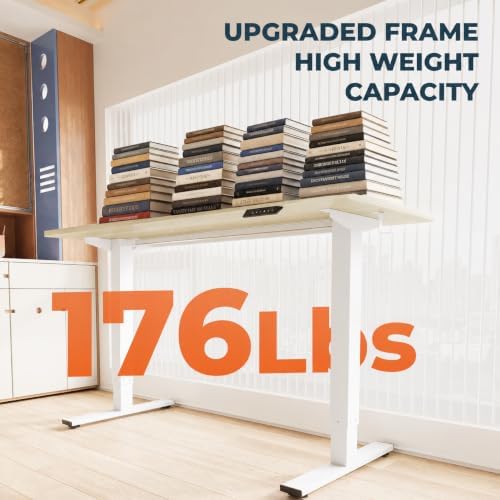 48x 30x 1''One-piece Standing Desk Stand Up Adjustable Desk - Image 6