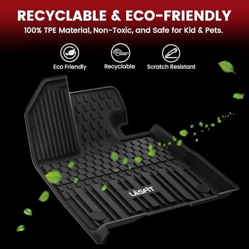 LASFIT Floor Mats for Toyota Sienna 8 Seats 2021-2026 LE/XLE - Image 6