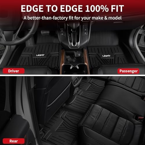 LASFIT Floor Mats for Honda CR-V CRV 2017-2022 (Gasoline & Hybrid) - Image 3