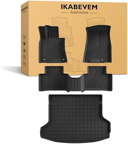 IKABEVEM Floor Mats for Genesis GV70 2022-2025 2026 (Not for Electrified) by IKABEVEM