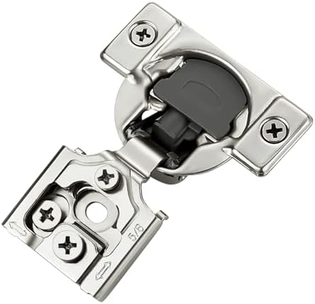 Soft Close Hinges for Kitchen Cabinet Hinges, 5/8 Inch Overlay, 50 Pack by Ravinte