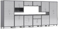 10-Piece Garage Storage Cabinets System Heavy Duty Workshop Set by FLIXELIO