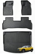 Joruoo-All Weather Floor Mats for Chevy Trailblazer FWD 2021 2022 2023 2024 2025 2026 & Cargo Liner (Only Fit Cargo in Upper Deck Position) Full Set Accessories - Black by JORUOOServeyouwellalltheway