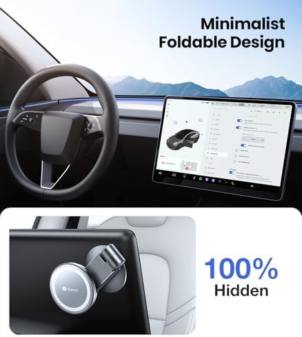 VICSEED Tesla Phone Mount for Model 3/Y,[Strongest Magnet] Car Phone Holder - Image 2
