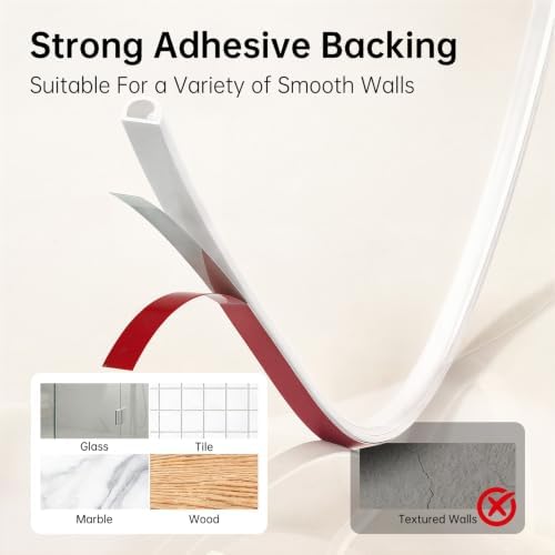 40in Silicone Cord Hider for 1 Wire, Self-Adhesive TV Cable Hider for Wall - Image 4