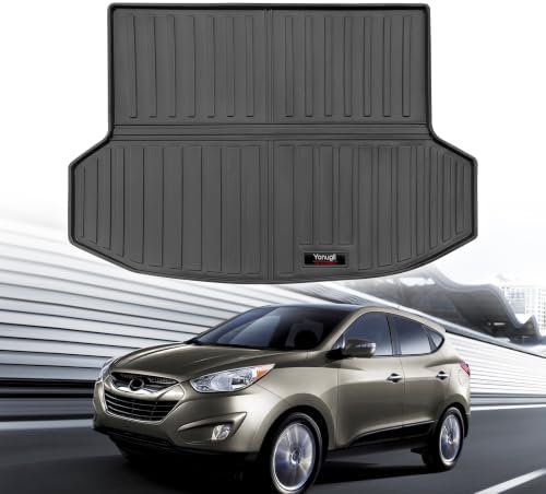 Custom for 2010-2015 Hyundai Tucson Cargo Mats Trunk Liner All Weather TPE Protection Mat Accessories (for 2010-2015 Hyundai Tucson) by Yonugli