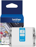 Brother Genuine CZ-1005 Continuous Length ~ 2 (1.97”) 50 mm Wide x 16.4 ft. (5 m) Long Label roll Featuring Zink Zero Ink Technology by Unknown