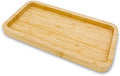 Bamboo Vanity Bathroom Tray for Counter, Bamboo Tray for Bathroom, Toilet Tank, Perfume 11.8L x 5.9W x 0.8H inch (Bamboo) by Bayting