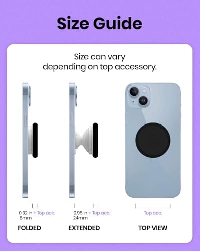 On The Grip 3D Gummy Bear Style Expandable Collapsible Mobile Phone Grip Stand Holder for Smartphone Tablet Cell Phone Accessory (Flower) - Image 6