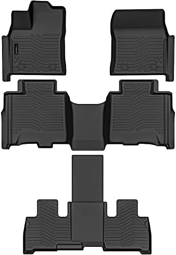 AUXKO All Weather Floor Mats for Toyota Sequoia 2026-2023 - Image 2