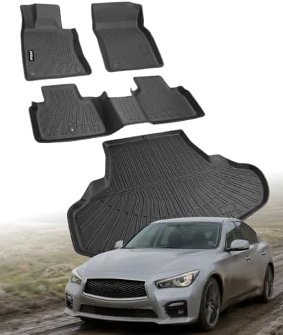 Floor Mats for Infiniti Q50 2014-2017 by RYStark