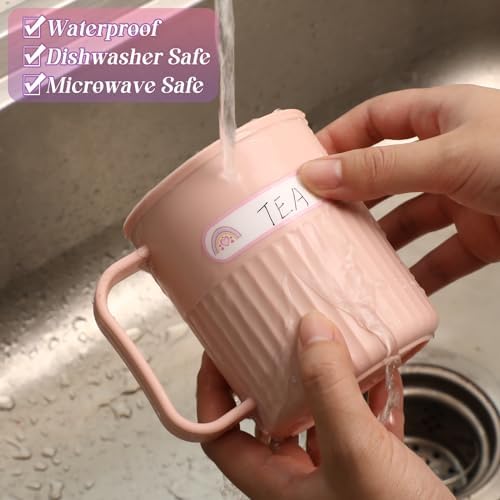 Waterproof Name Labels for Kids Daycare 320 Pcs, Pink Unicorn Style - Image 5
