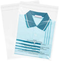 9" x 12" (100 Count) Clear Poly Bags with Suffocation Warning by Weploy
