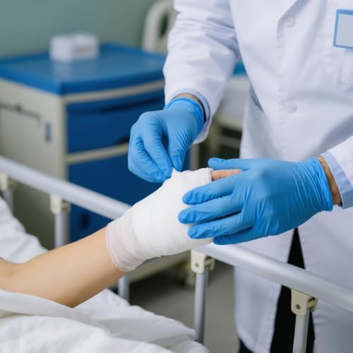 Disposable Medical Vinyl Exam Gloves Industrial Gloves - Latex-Free & Powder-Free - Image 5