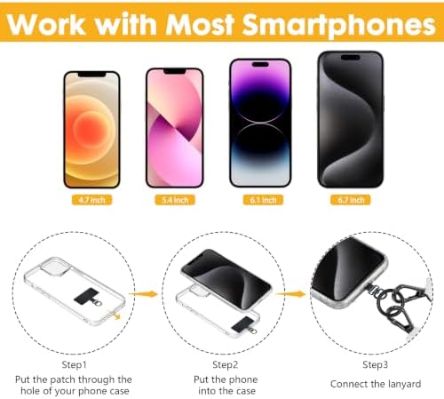 Icycay Phone Lanyard Crossbody Strap Adjustable Teacher Women Checkered - Image 6