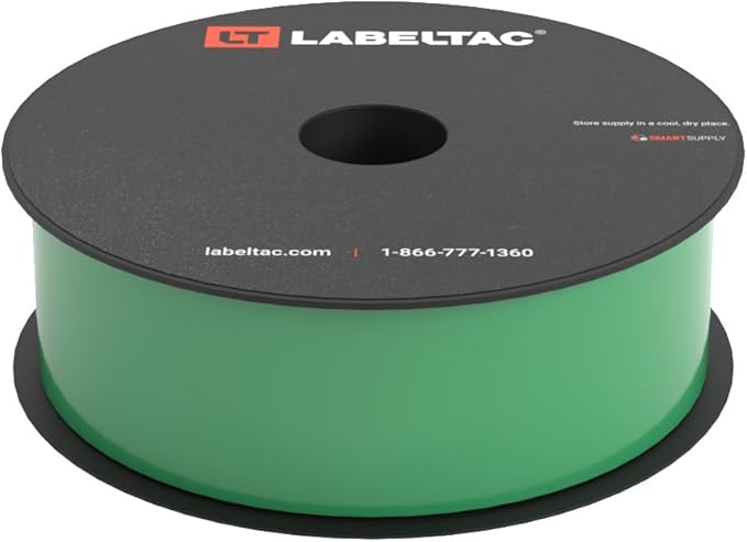 LabelTac LT4/LT4P/LTPX Label Supply 1.5" x 150' Green by LabelTac