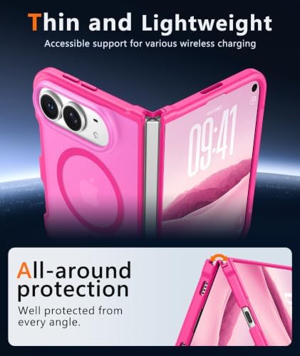 FNTCASE for iPhone Duo Case, with Screen Protector, Compatible with Magsafe - Image 2