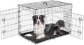 Sweetcrispy 42 Inch Dog Crate, Medium Large Dog Cage, Foldable Pet Kennel by Sweetcrispy