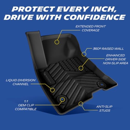 Michelin Vehicle Mats for 2022-2026 Ford Maverick Hybrid (3 Piece) - Image 3