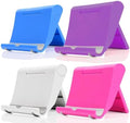 4 Pack Adjustable Desktop Cell Phone Stand for Phones & Tablets by JUSDIQIR