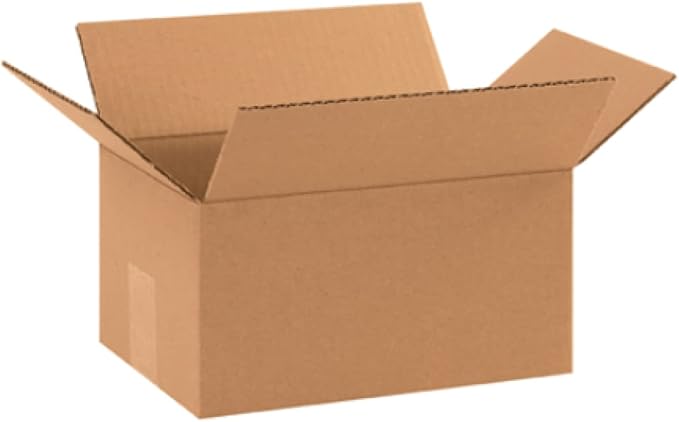 Secure Seal - 50 Pack of 10x7x5” Corrugated Cardboard Packing Shipping Mailing by Secure+Seal