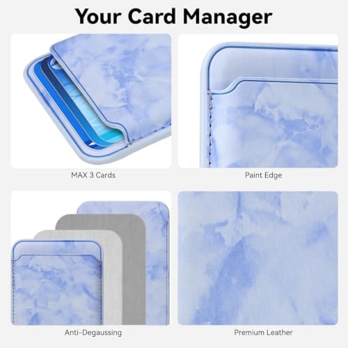 Magnetic Wallet Cell Phone Card Holder for Phone Case with Mag-Safe - Image 3