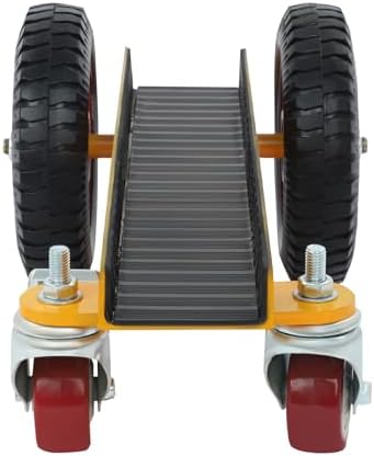 Panel Dolly, 1100 lbs Capacity 4-Wheel Panel Mover Cart with 19.7" x 3.4" Groove, Drywall Mover, Door Dolly for Glass, Stone, Board, Tile Moving - Image 5
