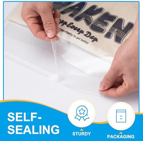 120Pcs 12x15 inch Large Self Sealing Cellophane Bags - Image 5