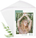 70 Pack 8x10" Clear Cellophane Bags for Shirts, Gift Wrapping, Artwork by COIDEA