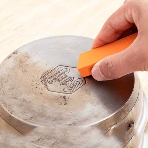 Flexible Soft Rubber Cleaning Eraser, Bendable Stain Remover Block, Multi-Surface Dirt Dust Eraser for Wall Shoe Glass Daily Surface Cleaning by Unknown